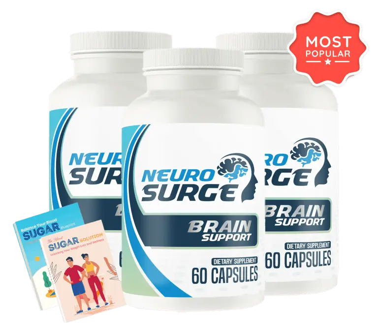 Neuro Surge brain supplement for memory, focus, and clarity